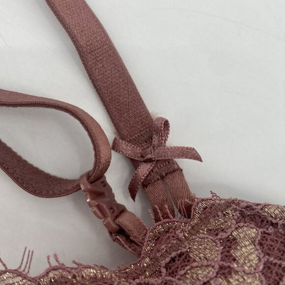 Victoria’s Secret Dream Angels Push-up Without Padding Lace Bra Size 32D - Picture 6 of 11